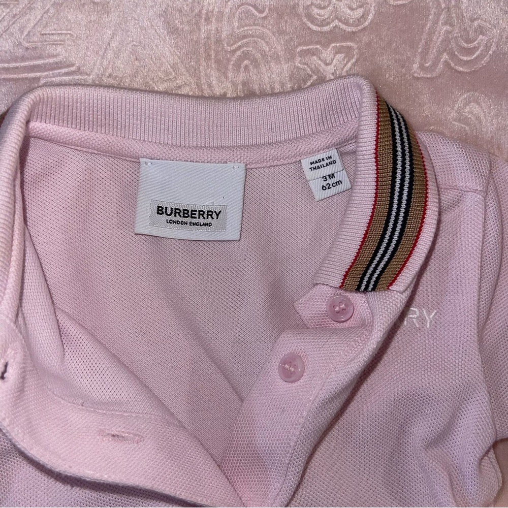 Burberry Baby Girl collared dress - Picture 2 of 4